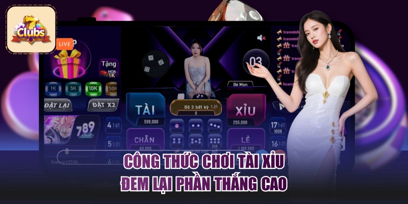 Công thức chơi Tài Xỉu đem lại phần thắng cao