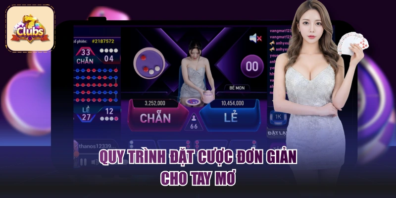 Quy trình đặt cược đơn giản cho tay mơ